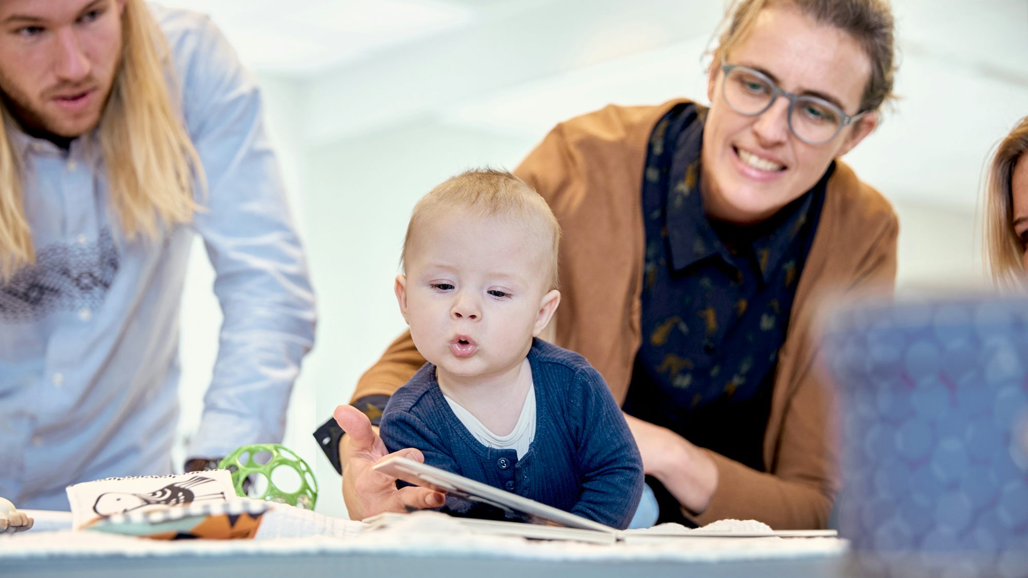 Enthousiaste reacties van baby’s laten zich moeilijker verzamelen. Maar het beeldmateriaal uit GodivAPP  spreekt boekdelen: blije baby’s die spelenderwijs een belangrijke bijdrage aan hun eigen ontwikkeling leveren.